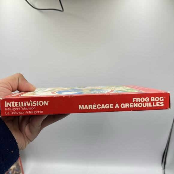 Frog Bog (Intellivision) ⭐ CIB with Protective Cases! ⭐ Clean Tested Works - Picture 7 of 9